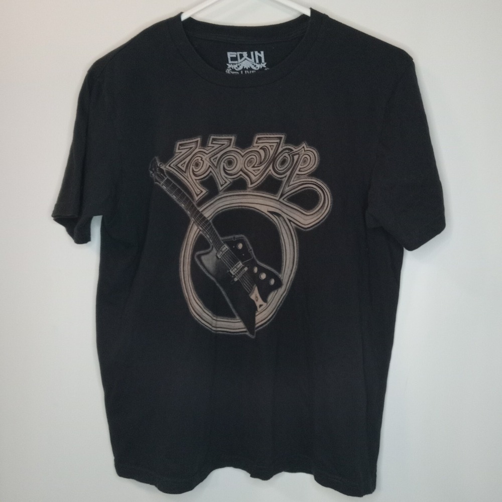 ZZ Top Circle Logo Hollywood Blues Tour T Shirt M 2007 Medium 2007